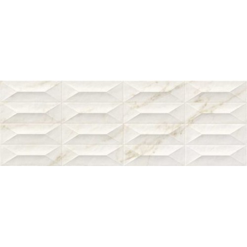 Marazzi Плитка Marbleplay Ivory Struttura Gem 3D Rett 30x90 M4PF