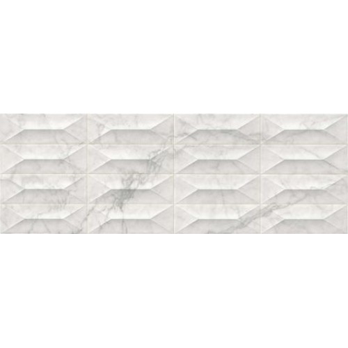 Marazzi Плитка Marbleplay Statuarietto Struttura Gem 3D Rett 30x90 M4PD