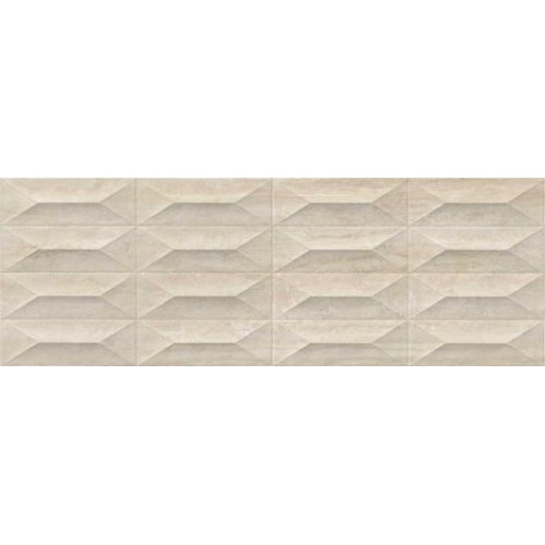 Marazzi Плитка Marbleplay Travertino Struttura Gem 3D Rett 30x90 M4PG