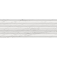 Плитка Marbleplay White Struttura Mikado 3D Rett 30x90