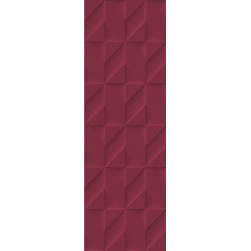 Marazzi Плитка Outfit Struttura Tetris 3D Red 25x76 M12C