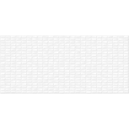 Cersanit Плитка Pudra Мозаика белый рельеф 20x44 PDG053D