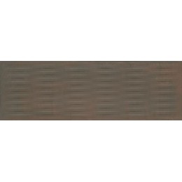 Плитка Раваль коричневый структура обрезной 30x89,5