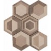 Ragno Плитка Rewind Decoro geometrico Corda 18,2x21 R4DU