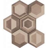 Плитка Rewind Decoro geometrico Corda 18,2x21