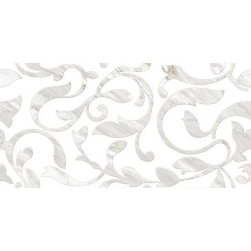 Cersanit Плитка Royal Stone декорированная белый A 29,8x59,8 C-RSL052D