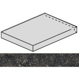 Ступень Room Black Stone угловая левая Патинированный 33x60