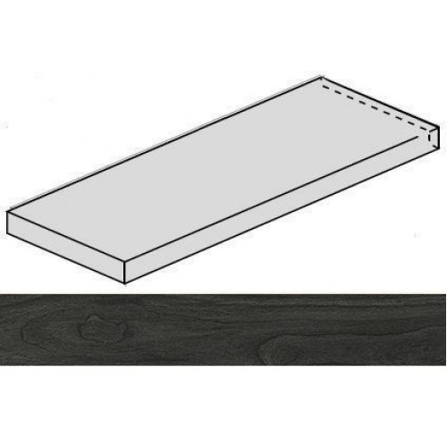 Italon Ступень Room Black Wood угловая левая Патинированный 33x120 620070001250