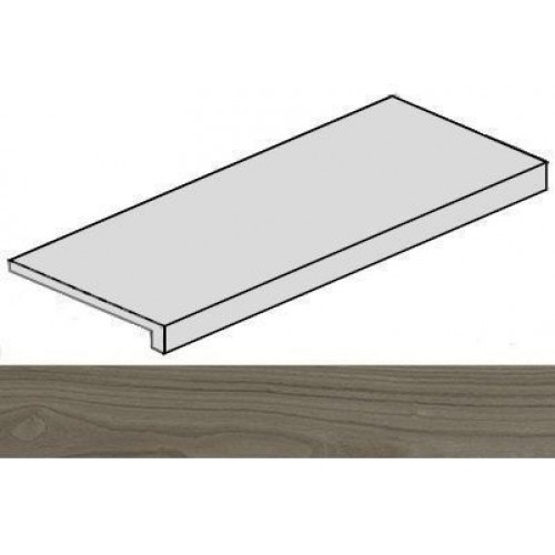 Italon Ступень Room Grey Wood угловая правая Патинированный 33x120 620070001245