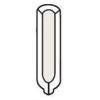 Marazzi Угол SistemC Citta Ang. Int.Bianco (Helsinki New) 3x10 MURR
