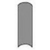 Marazzi Угол SistemC Citta Canaletta Est.Cemento (Londra) 3x20 MDC8