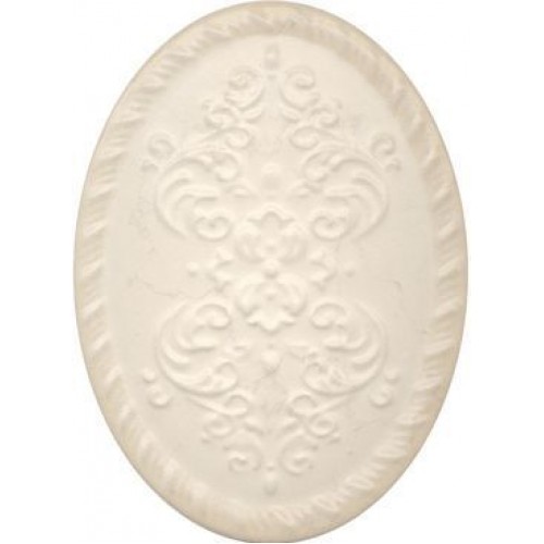 Kerama Marazzi Вставка Белгравия Декор Овал беж 12x16 OBA005