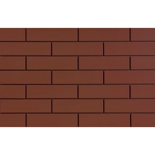 Cerrad Фасадная плитка Elewacja gladka burgund plus 6,5x24,5 