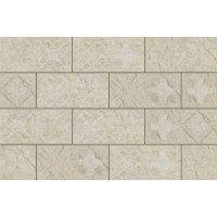 Фасадная плитка Torstone bianco decor 14,8x30