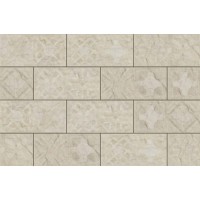 Фасадная плитка Torstone bianco decor 14,8x30