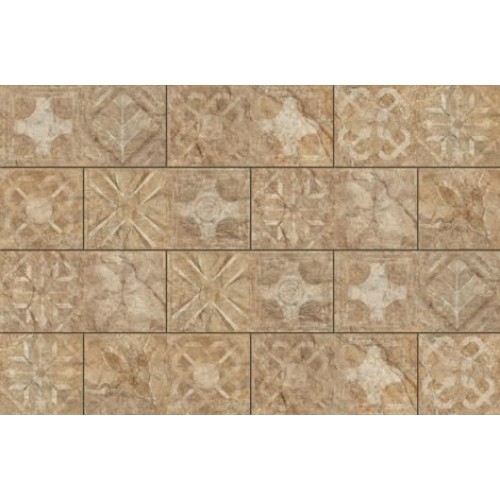 Cerrad Фасадная плитка Torstone brown decor 14,8x30 5902510809287