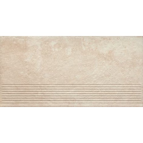 Paradyz Ступень Scandiano Beige Stopnica Prosta 30x60 