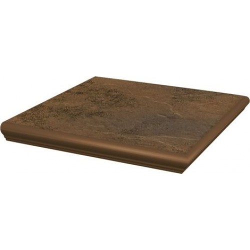 Paradyz Ступень Semir Beige наружная с капиносом структурная 33x33 