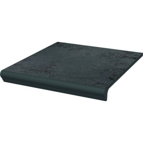 Paradyz Ступень Semir Grafit простая с капиносом структурная 30x33 