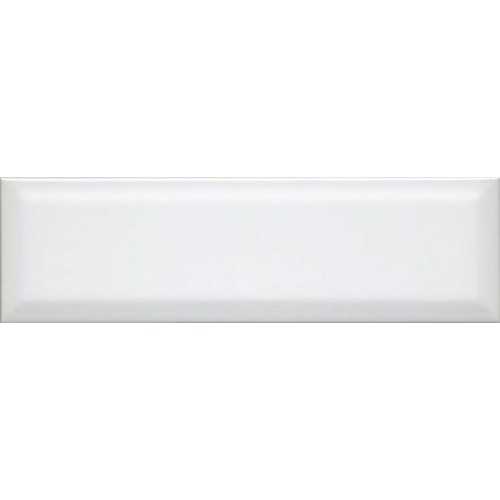 Kerama Marazzi Плитка Аккорд белый грань 8,5x28,5 9010