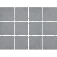 Керамогранит Амальфи серый (из 12 плиток) 9,8x9,8