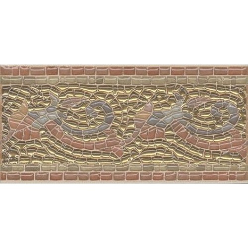Kerama Marazzi Бордюр Виченца Золото 7,2x15 HGD\B100\17000