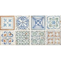 Декор Виченца Вставка Майолика 4,9x4,9