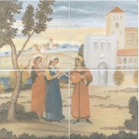 Панно Виченца (из 4-х плиток) 30x30 VB\A04\4x\17000