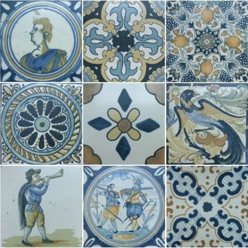Monopole Ceramica Плитка Antique Pav. Mix 31,6x31,6 