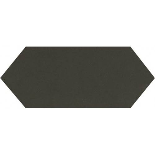 Monopole Ceramica Плитка Monopole Ceramica Cupidon Brillo Liso Dark Grey 10x30 