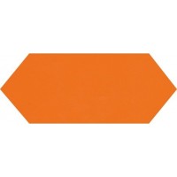 Плитка Monopole Ceramica Cupidon Brillo Liso Naranja 10x30