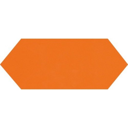 Monopole Ceramica Плитка Monopole Ceramica Cupidon Brillo Liso Naranja 10x30 