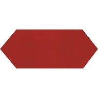 Плитка Monopole Ceramica Cupidon Brillo Liso Rojo 10x30