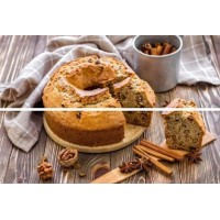 Панно Beveled tile (из 2-х плиток) Caramel cake 20x30