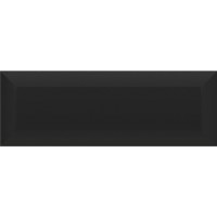 Плитка Beveled tile Graphite black 10x30
