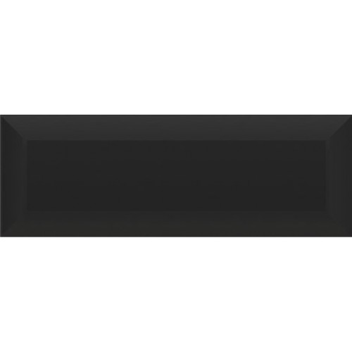 Terracotta.pro Плитка Beveled tile Graphite black 10x30 TD-BT-GB