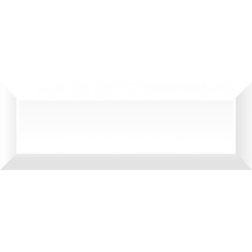 Terracotta.pro Плитка Beveled tile Snow white 10x30 TD-BT-SW
