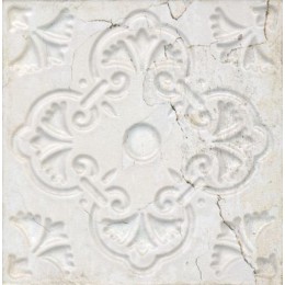 Плитка Aged White Ornato 20x20