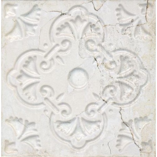 Aparici Плитка Aged White Ornato 20x20 