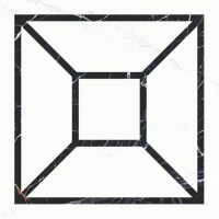 Декор Apuane White Centro Pulido 89,46x89,46