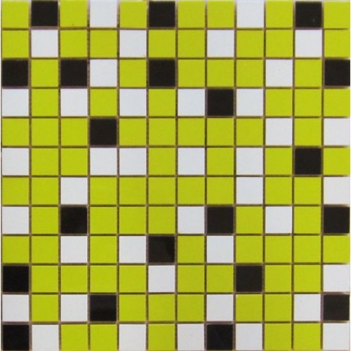 Aparici Мозаика Nordic Mix Lime Mosaico 2,5х2,5 