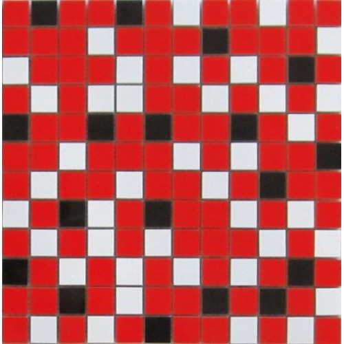 Aparici Мозаика Nordic Mix Red Mosaico 2,5х2,5 