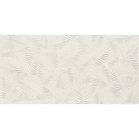 Плитка 3D Wall Carve Leaf White 40x80