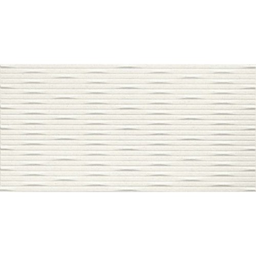 Atlas Concorde Плитка 3D Wall Carve Whittle White 40x80 A575