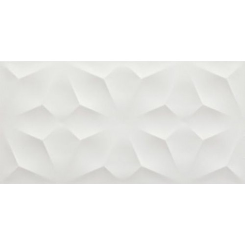 Atlas Concorde Плитка 3D Wall Design Diamond White Matt 40x80 8DDI