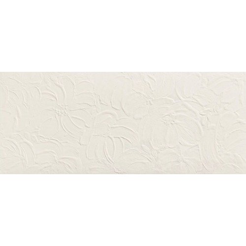 Atlas Concorde Плитка 3D Wall Plaster Bloom White 50x120 AHQV