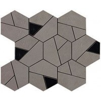 Мозаика Boost Smoke Mosaico Hex Black