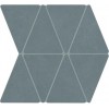 Atlas Concorde Мозаика Boost Natural Cobalt Mosaico Rhombus Matt A7CS
