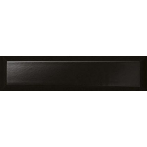 Atlas Concorde Плитка Brick Atelier Brick Black Bevel 8x31,5 AZDC