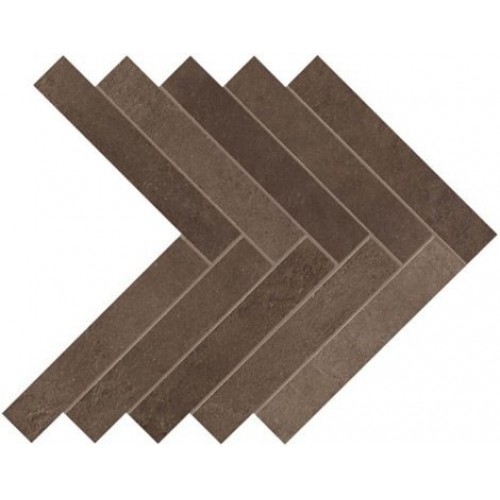 Atlas Concorde Декор Dwell Brown Leather Herringbone 36,2x41,2 A1DE